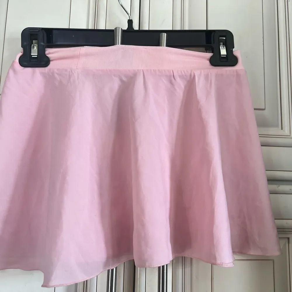 Ballet Skirt Chiffon Dance Skirt with Elastic Waistband for Girls M